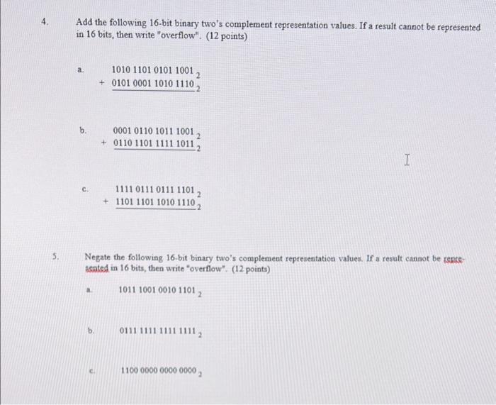 Solved need 4 and 5 please | Chegg.com