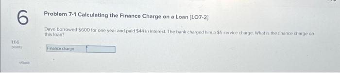 problem-7-1-calculating-the-finance-charge-on-a-loan-chegg