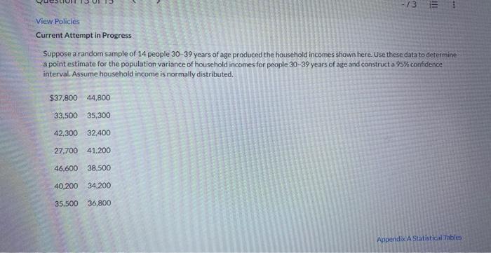 Solved A random sample of size 36 is taken from a population | Chegg.com