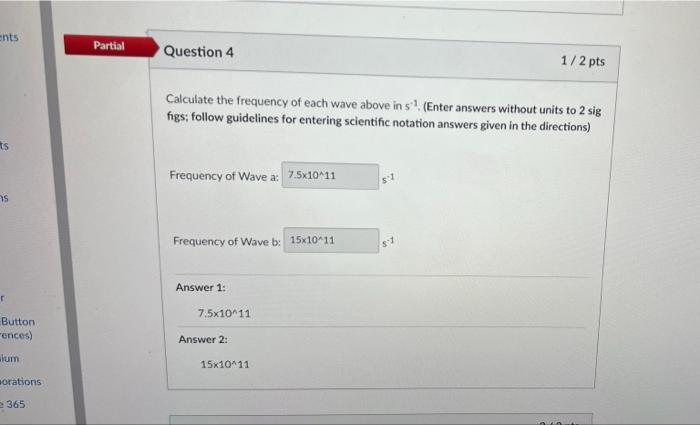 Solved Consider the two waves below representing | Chegg.com