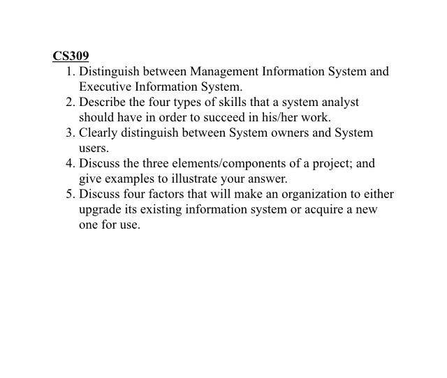 cs309-1-distinguish-between-management-information-system-and