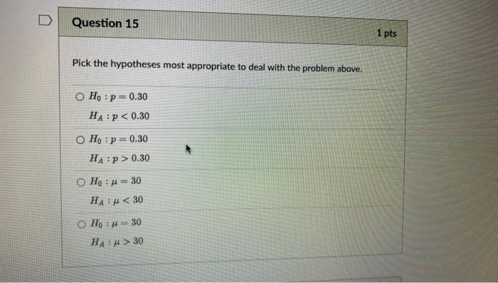 Solved USE THE INFORMATION BELOW TO ANSWER QUESTIONS 15 THRU | Chegg.com