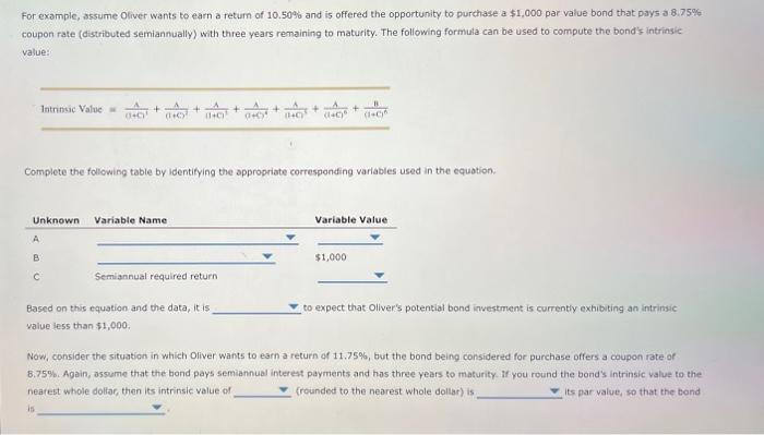 Solved 4. Bond valuation The process of bond valuation is | Chegg.com