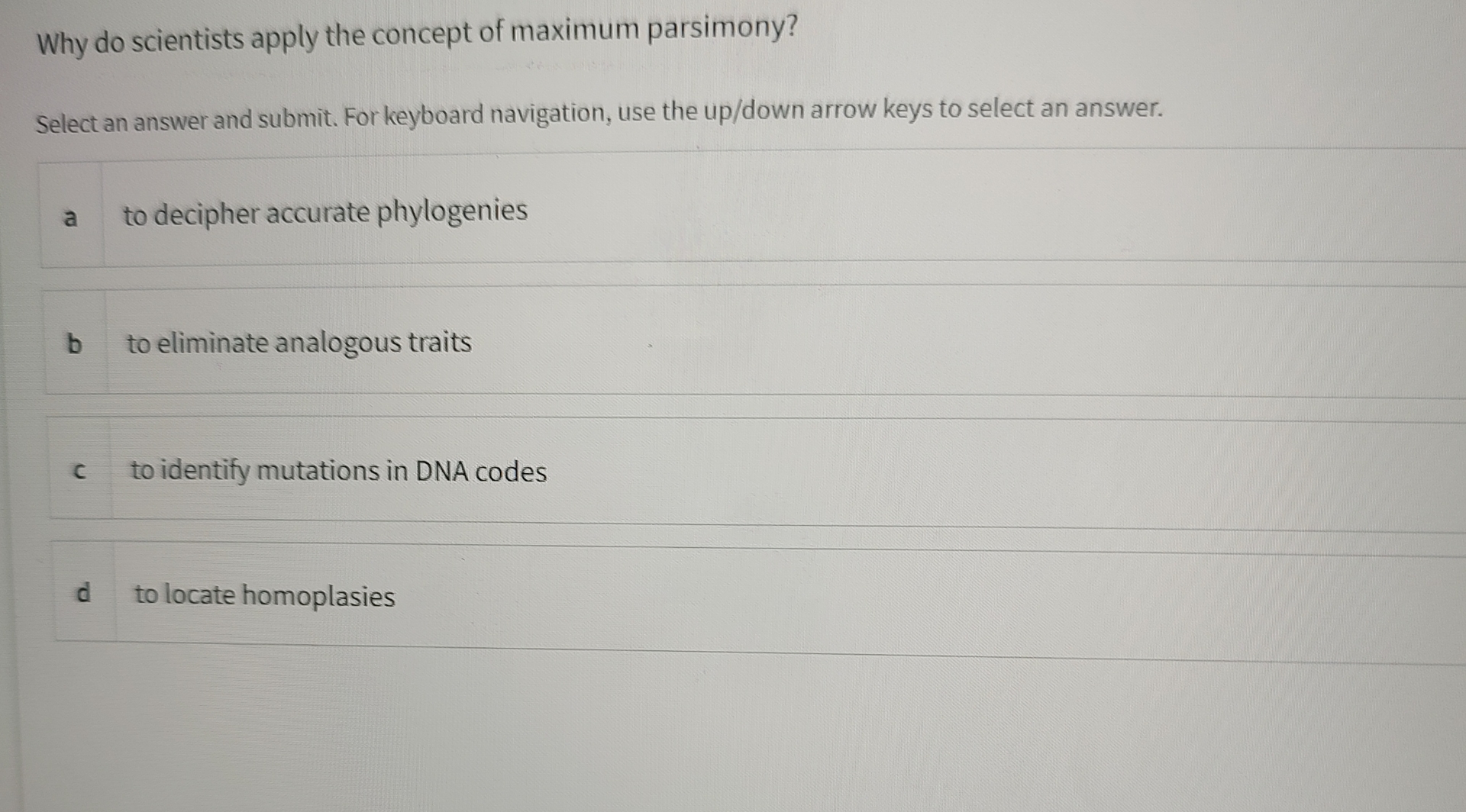 Solved Why do scientists apply the concept of maximum | Chegg.com