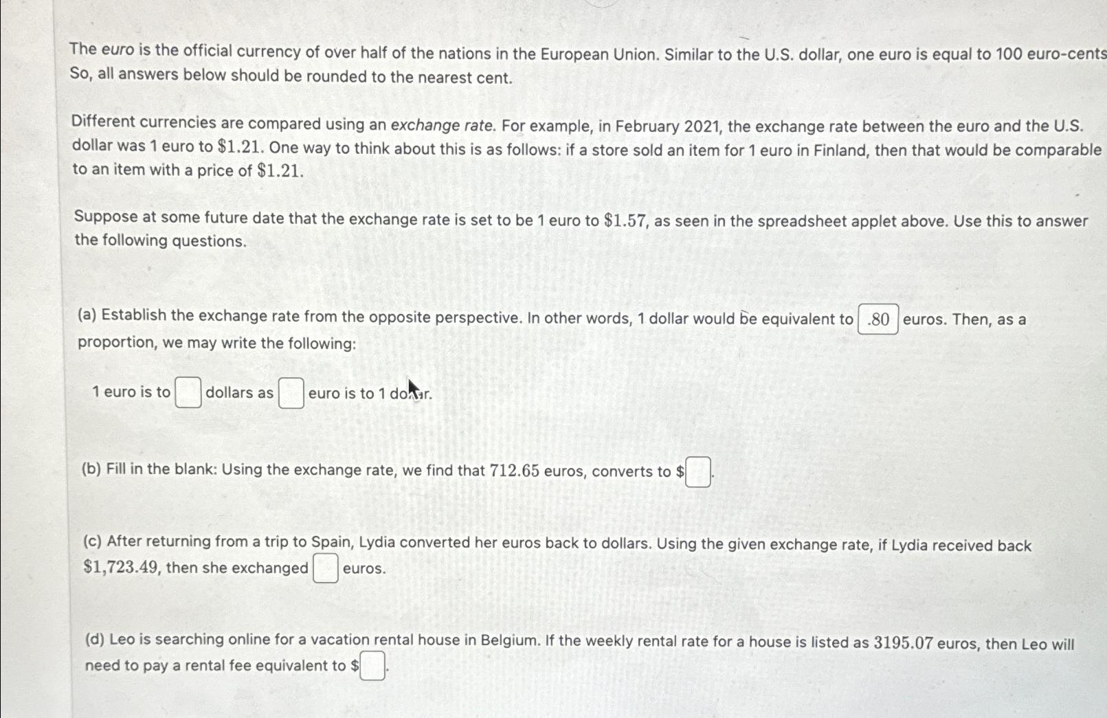 solved-the-euro-is-the-official-currency-of-over-half-of-the-chegg