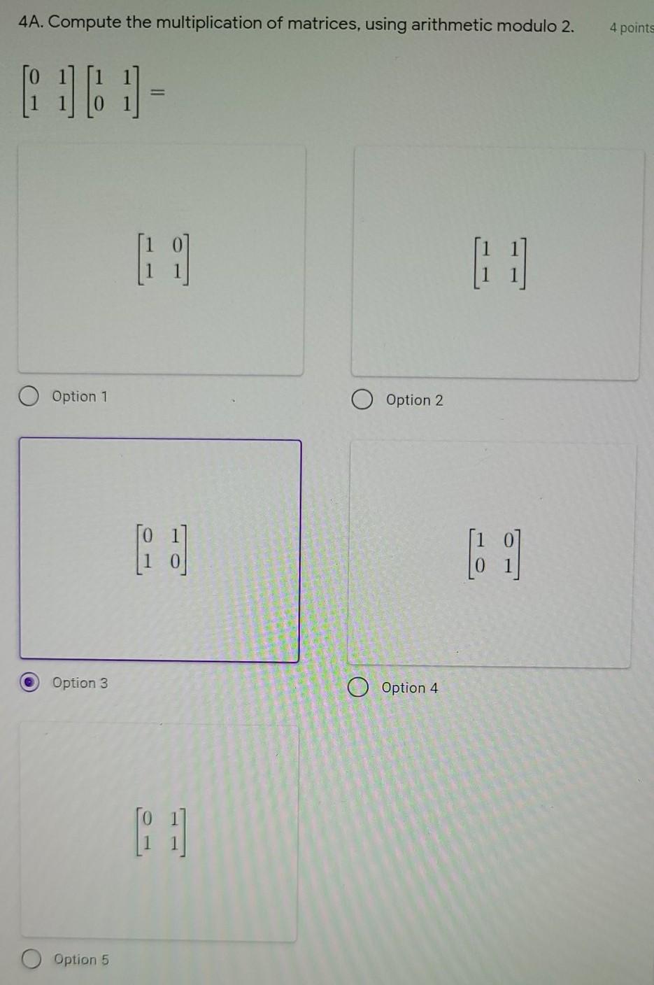 Solved Just Answer 4B Please, 4A And 3B Have Already Been | Chegg.com