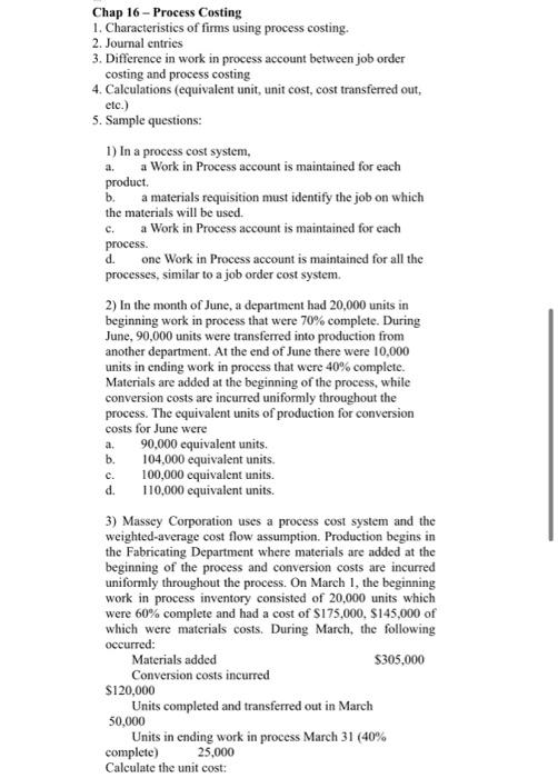 Solved answer all of the following questions (ch. 14-25) | Chegg.com