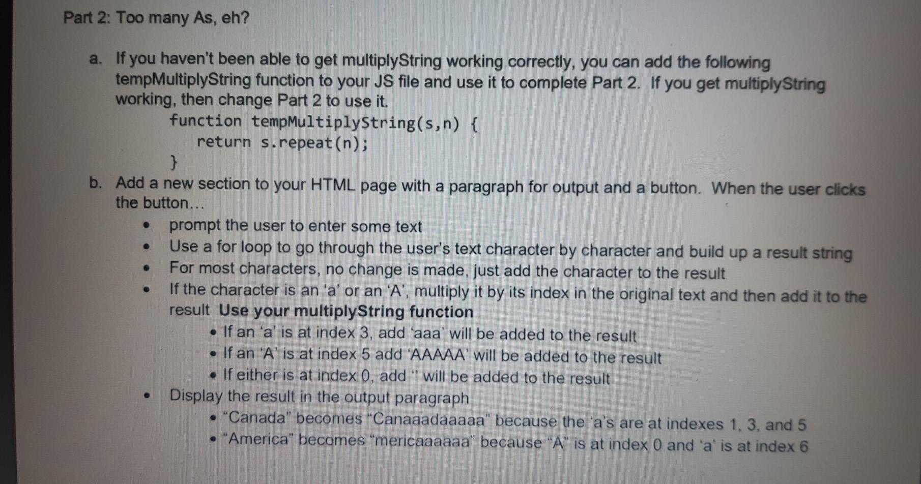 Solved Create a basic.html file and .js file for the lab. In | Chegg.com