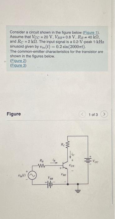 Solved Consider A Circuit Shown In The Figure Below (Figure | Chegg.com