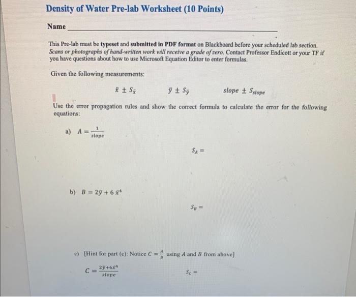 Solved This Pre-lab Must Be Typeset And Submitted In Pdf 