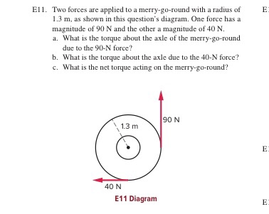 Solved El. Suppose a merry-go-round is rotating at the rate | Chegg.com