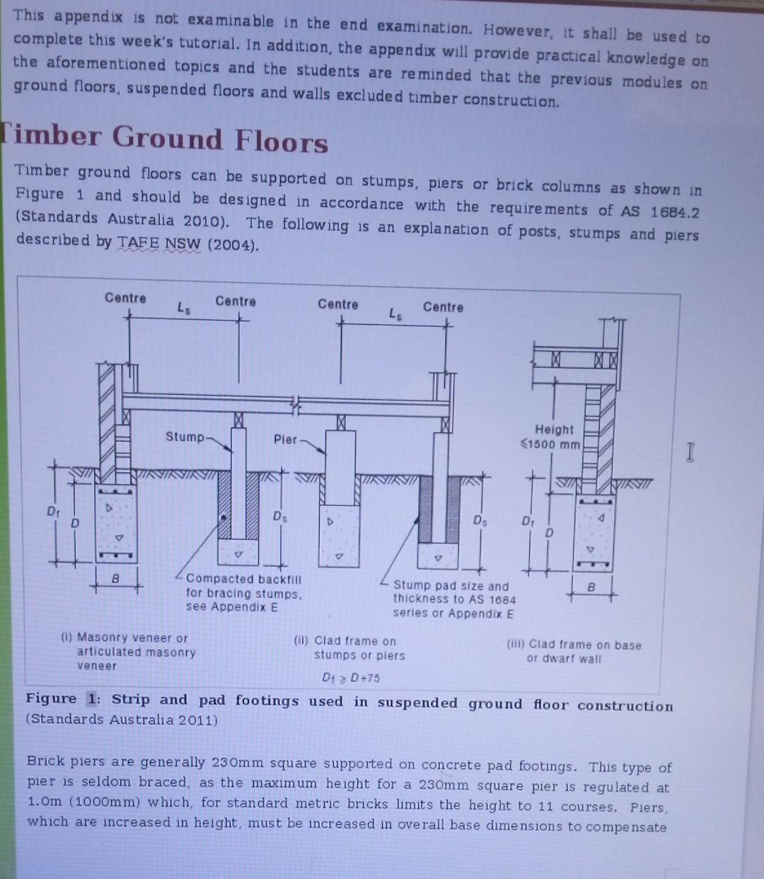 Timber Construction Below You Will See The Plan View Chegg Com