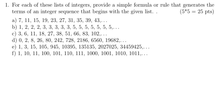 solved-1-for-each-of-these-lists-of-integers-provide-a-chegg