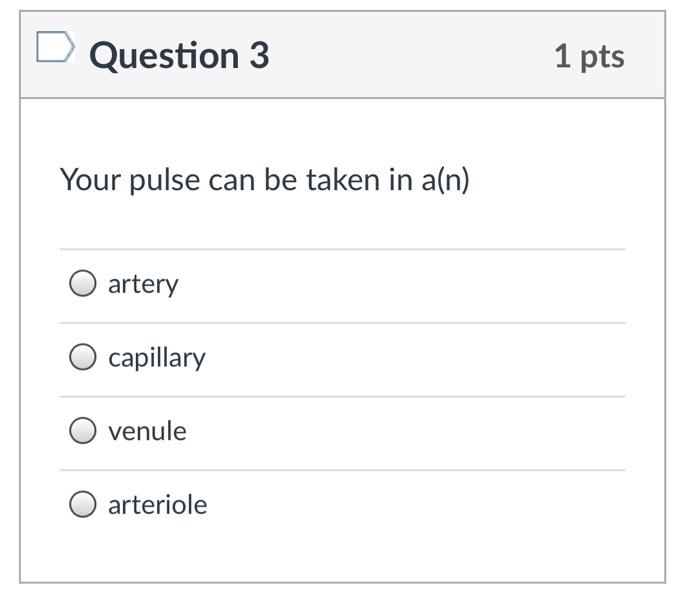 Solved 1 Question 2 1 pts Please use the following | Chegg.com