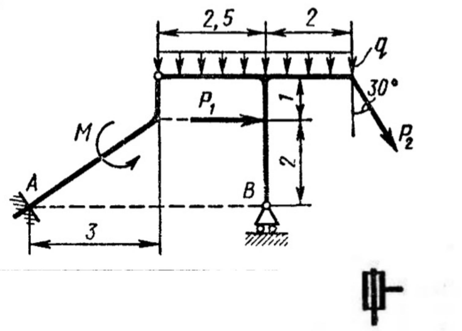Solved M 3 2,5 P₁ B 2 2 ·9 30 P₂₁ ㅏ RUD M 8 2,5 * P B गरी P