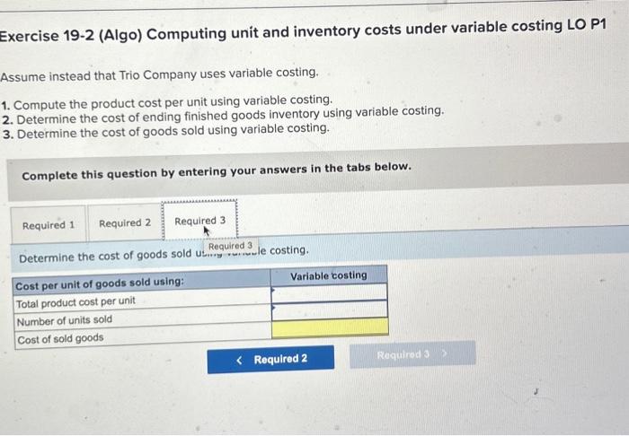 Solved Required Information Use The Following Information | Chegg.com