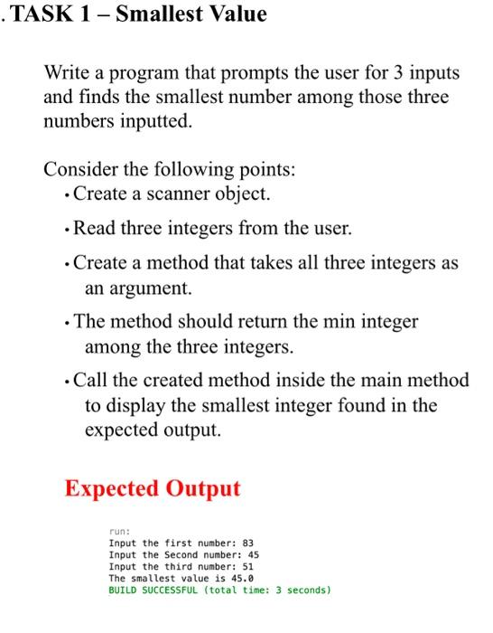 Solved Write a program that prompts the user for 3 inputs | Chegg.com