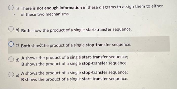 Solved Match the names of the parts of an eukaryotic mRNA to | Chegg.com