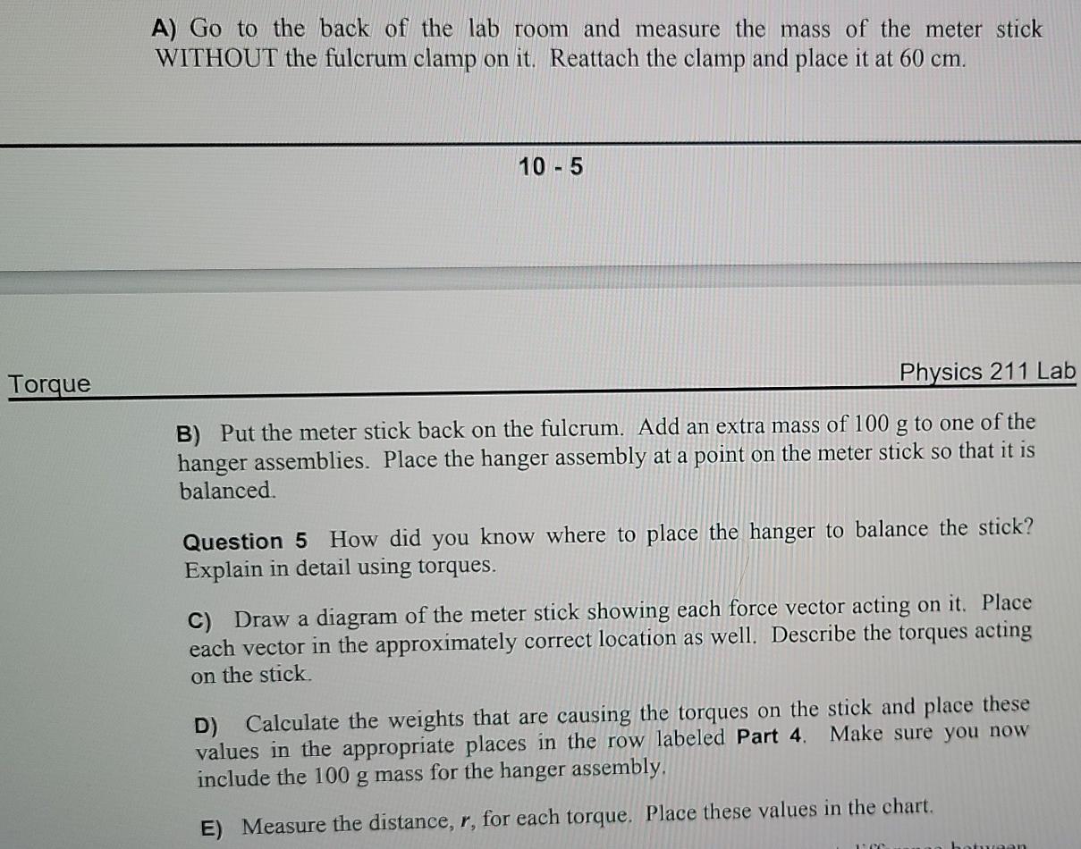 Have this physics lab with a few questions I need | Chegg.com