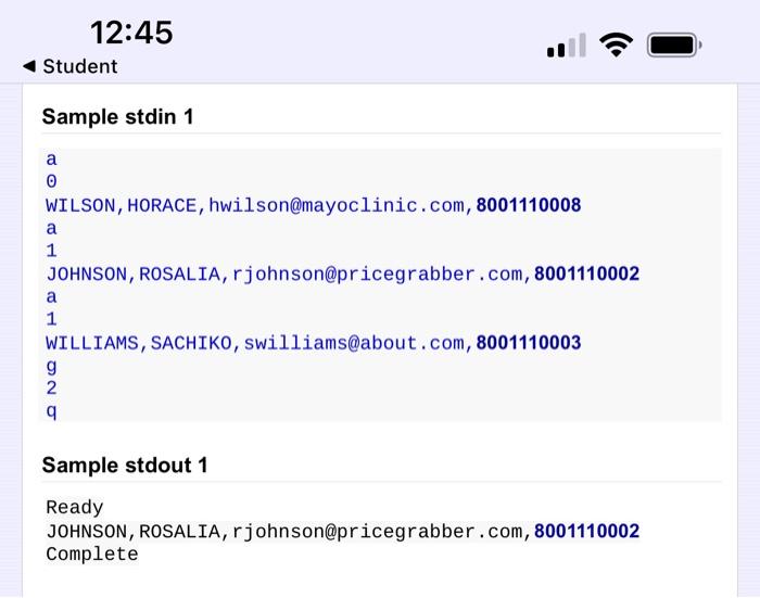 Solved Functional Requirements The address book program