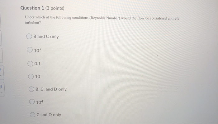 Solved Question 1 (3 points) Under which of the following | Chegg.com