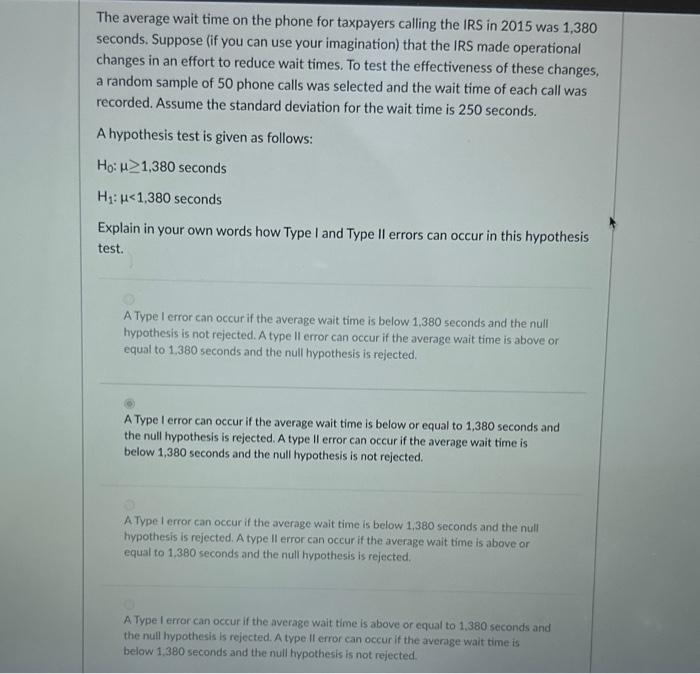 solved-the-average-wait-time-on-the-phone-for-taxpayers-chegg