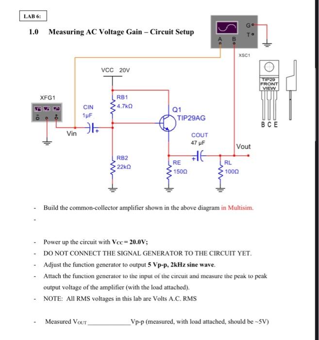 Name: Semiconductor Devices DEVC-2004 LAB #6 E- LAB | Chegg.com