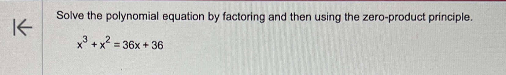 Solved Solve the polynomial equation by factoring and then | Chegg.com
