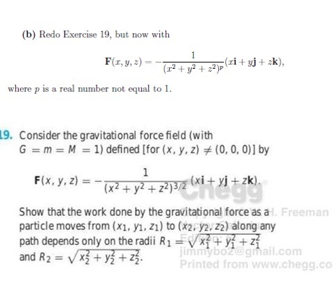 Solved B Redo Exercise 19 But Now With 1 9 2 Chegg Com