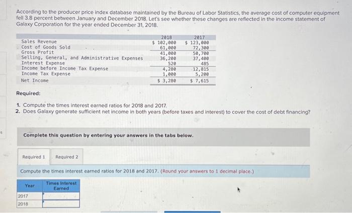 Solved According To The Producer Price Index Database | Chegg.com