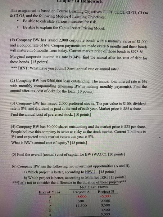 Solved Homework This assignment is based on Course Learning | Chegg.com