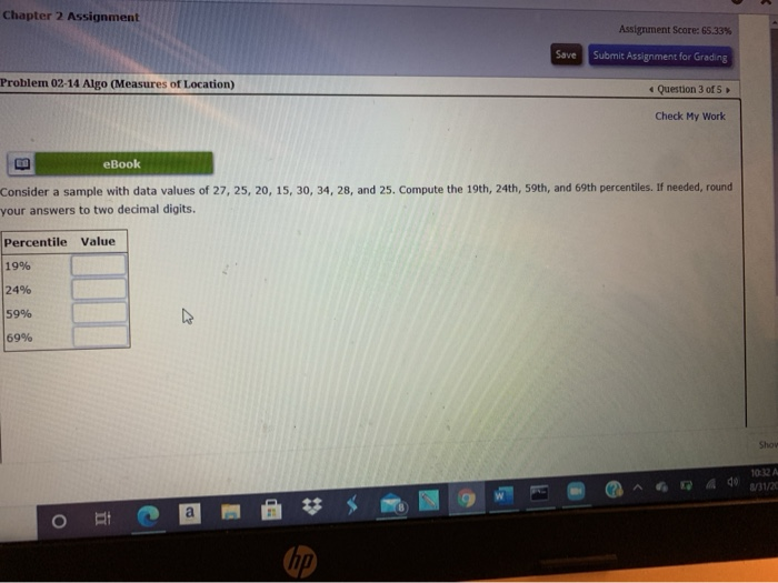 Solved Chapter 2 Assignment Assignment Score: 65.33% Save | Chegg.com