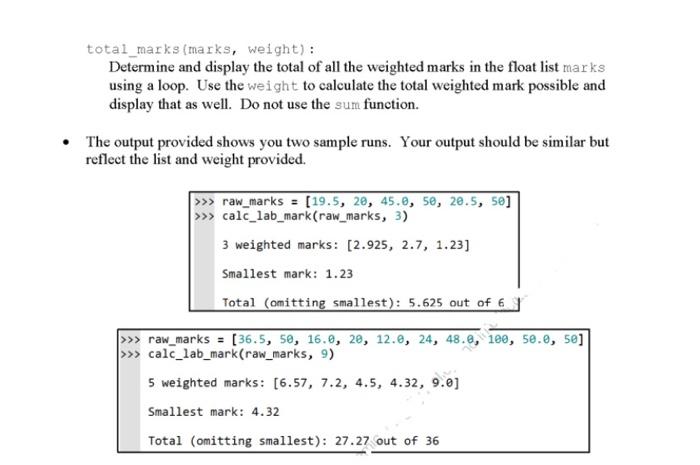 Solved a) This program will be exploring a list containing a | Chegg.com