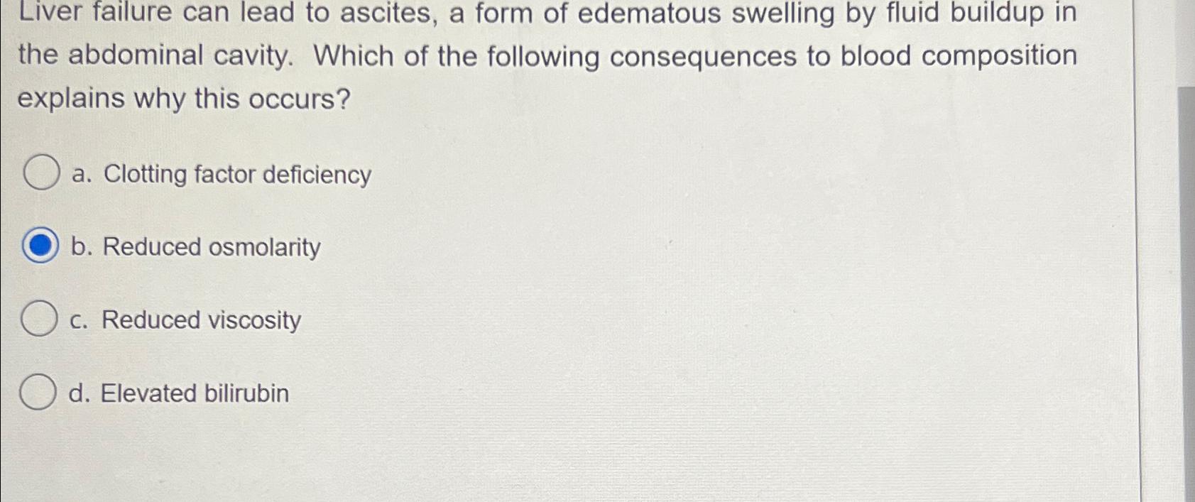 solved-liver-failure-can-lead-to-ascites-a-form-of-chegg