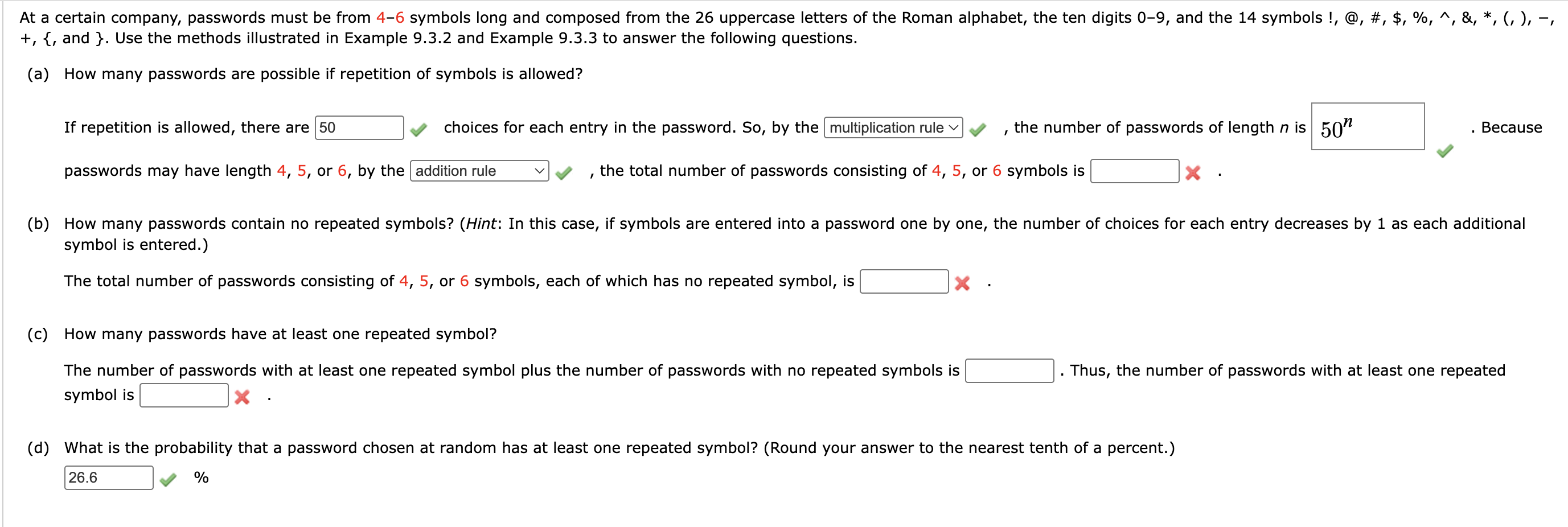 Solved ,\( +\{ \) ﻿and \( \} \). ﻿Use the methods | Chegg.com