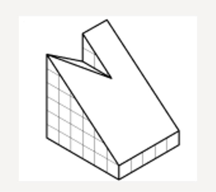 Solved - Draw The Front View, Top View And Side View- Every | Chegg.com