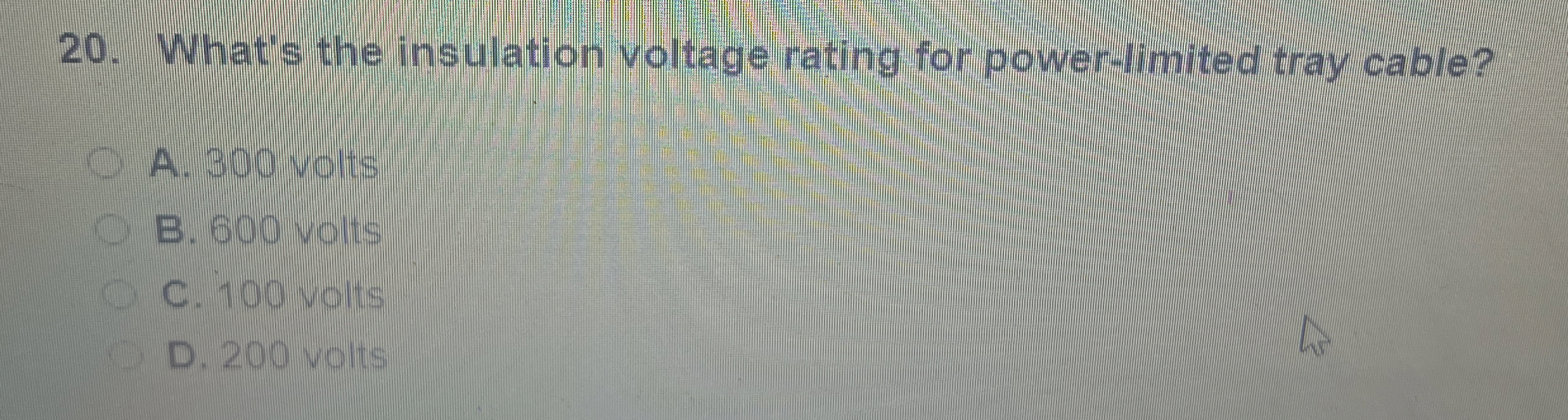 Solved What's the insulation voltage rating for