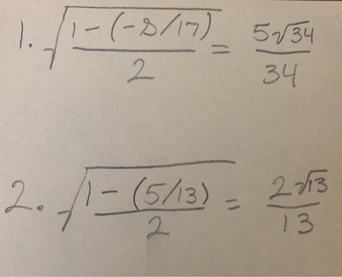Solved Can someone please explain how to do the work to get | Chegg.com