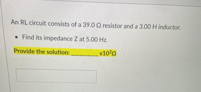 Solved The 5.00 A Current Through A 1.50 H Inductor Is | Chegg.com