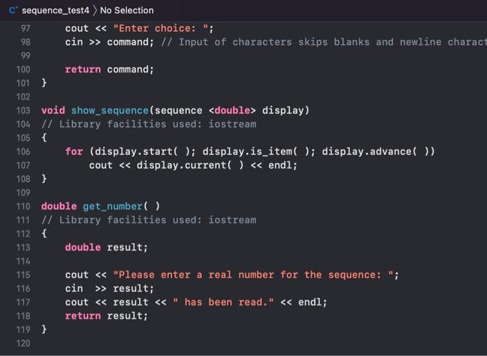 Solved Please answer this question in C++ and make sure you | Chegg.com