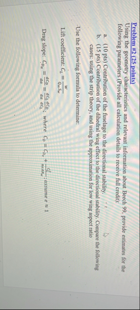 Solved Problem #2 (25 ﻿points)Using the geometry | Chegg.com