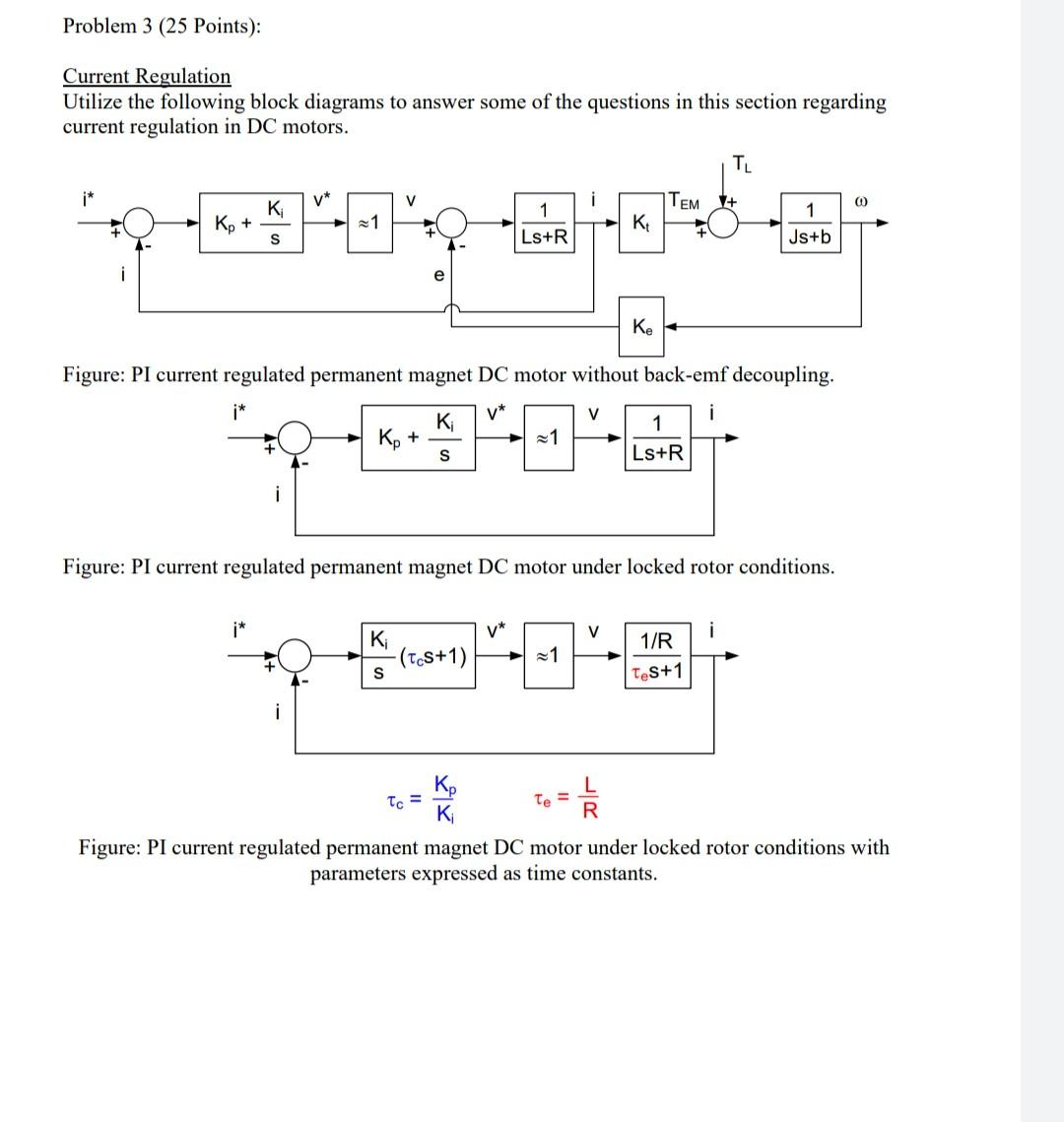 Solved Problem 3 (25 Points): Current Regulation Utilize the | Chegg.com