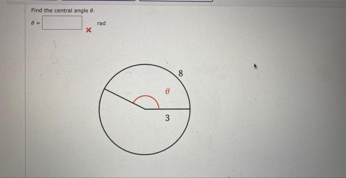 Solved Find the length s of the circular arc. (Assume r=4 | Chegg.com