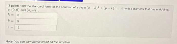 Solved (1 point) For the graph of the equation y=x2−1. draw | Chegg.com