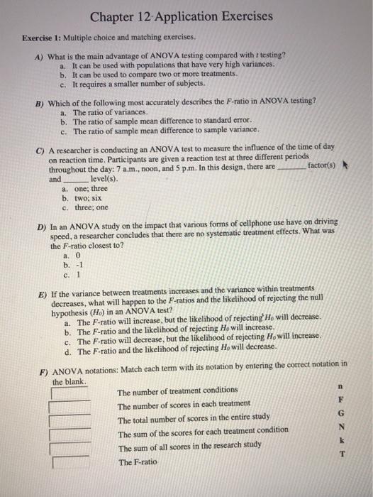 Solved Chapter 12. Application Exercises Exercise 1: | Chegg.com