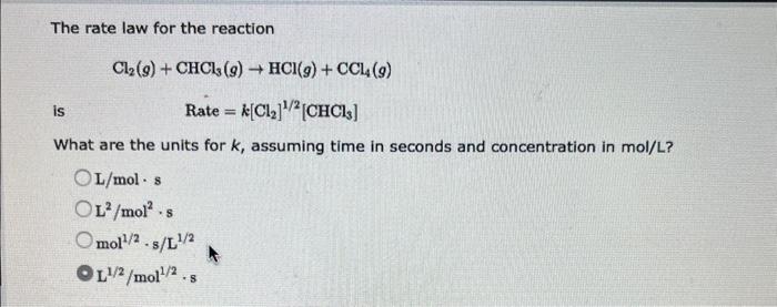 Solved One mechanism for the destruction of ozone in the | Chegg.com