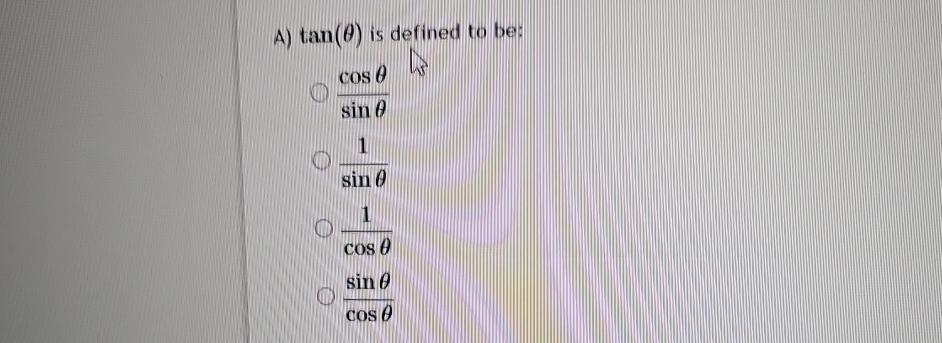 the value of sin theta tan theta 1 cos theta