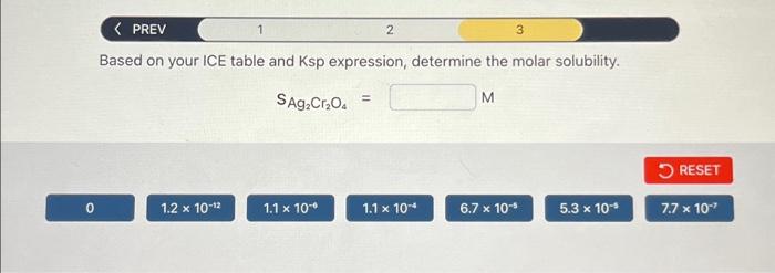 Solved 2 3 NEXT > Fill in the ICE table with the appropriate | Chegg.com
