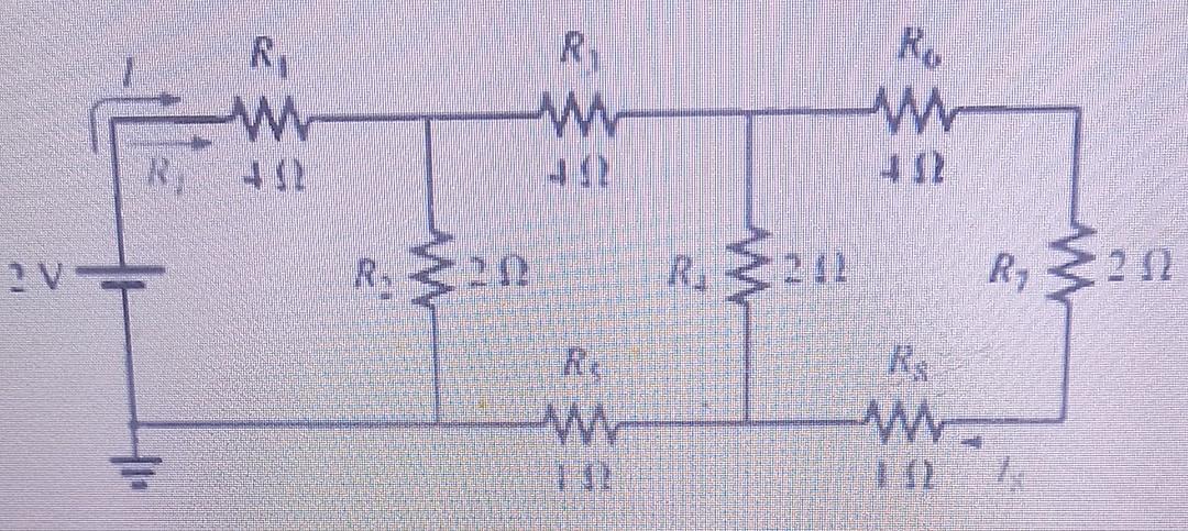 Solved \r\n1) Resolver El Circuito Calculando: A. | Chegg.com