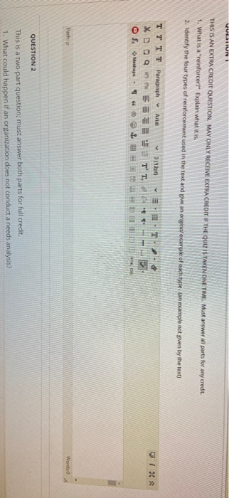 Solved QUESTIUNI THIS IS AN EXTRA CREDIT QUESTION. MAY ONLY | Chegg.com